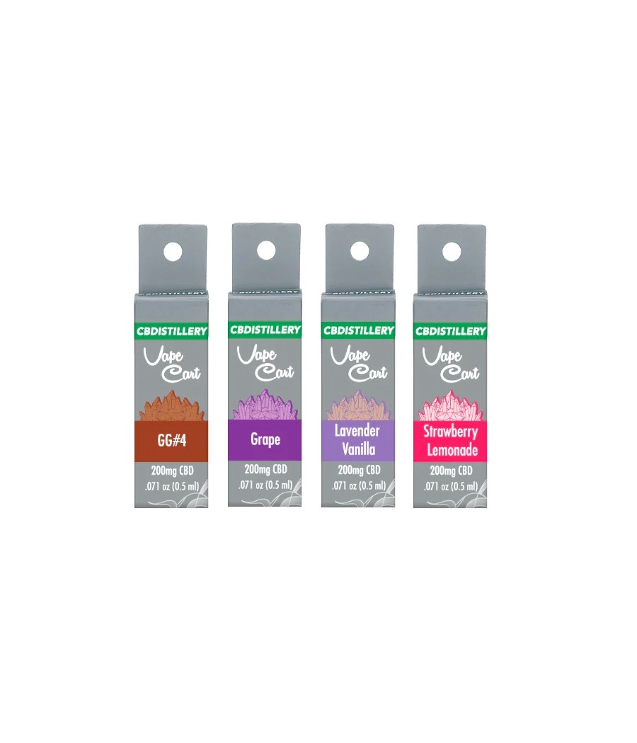 CBDistillery 200mg CBD Vape Cartridges