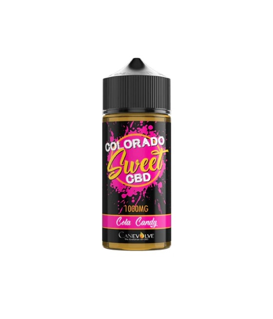 Colorado Sweet 1000mg CBD Vaping Liquid 100ml (50PG/50VG)