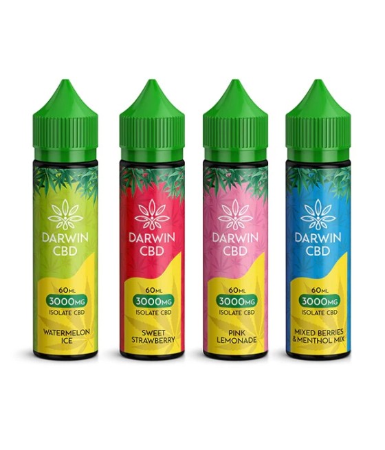 Darwin 3000mg CBD Isolate E-Liquid 60ml