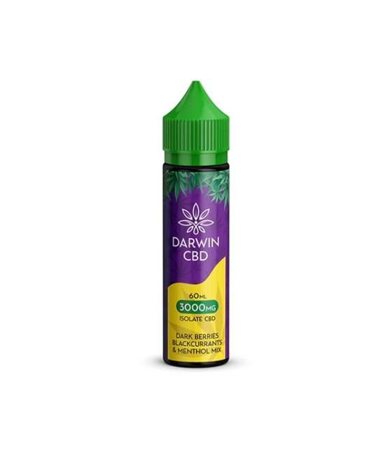Darwin 3000mg CBD Isolate E-Liquid 60ml