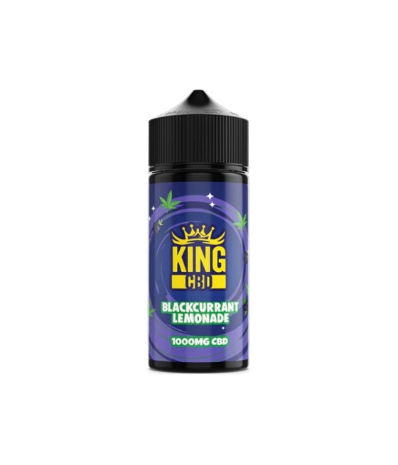 King CBD 1000mg CBD E-liquid 120ml (80VG/20PG) (BUY 1 GET 1 FREE)