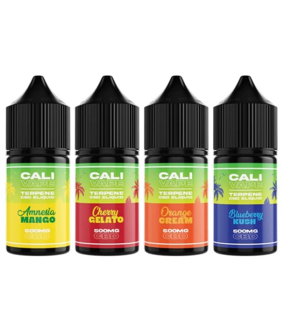 CALI VAPE 500mg Broad Spectrum CBD E-liquid 10ml (60PG/40VG)