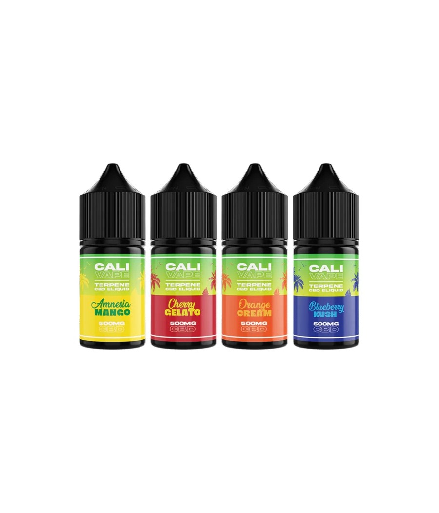 CALI VAPE 500mg Broad Spectrum CBD E-liquid 10ml (60PG/40VG)