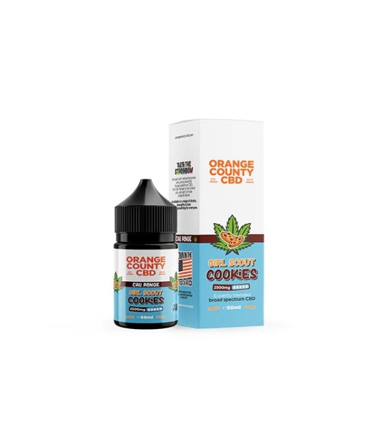Orange County CBD Cali Range 2500mg CBD 50ml E-liquid (60VG/40PG)