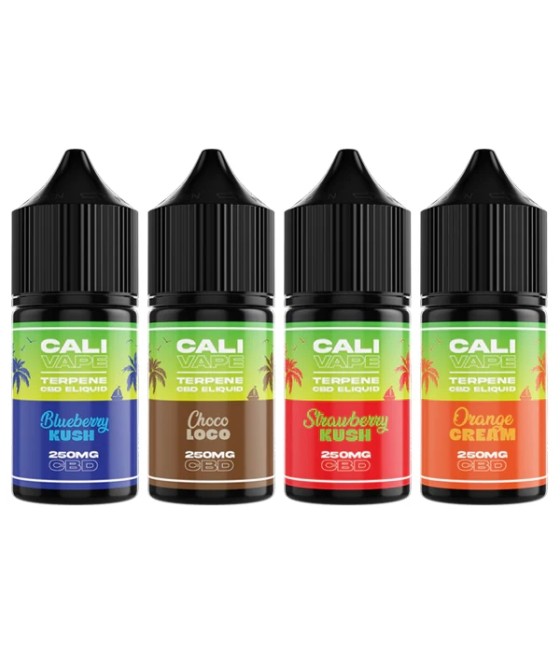CALI VAPE 250mg Broad Spectrum CBD E-liquid 10ml (60PG/40VG)