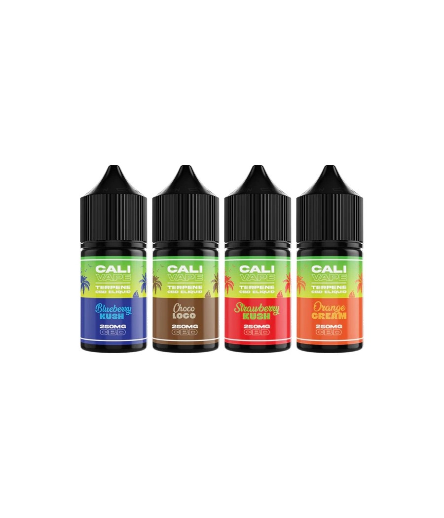 CALI VAPE 250mg Broad Spectrum CBD E-liquid 10ml (60PG/40VG)