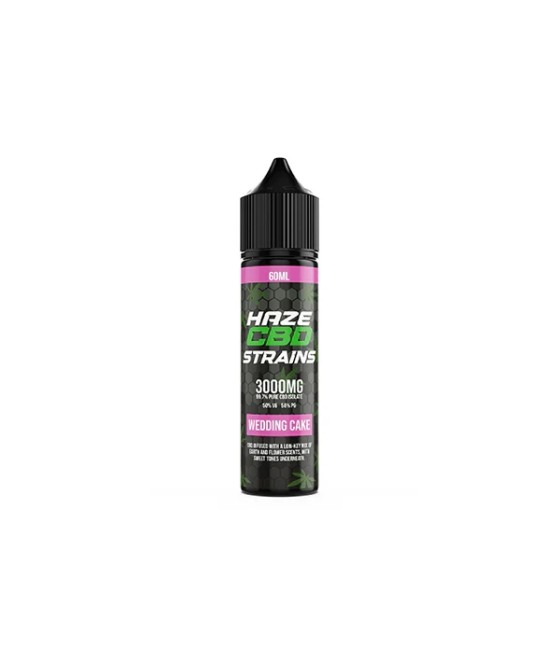 Haze CBD Strains 3000mg CBD E-Liquid 50ml Shortfill 0mg (50VG/50PG)