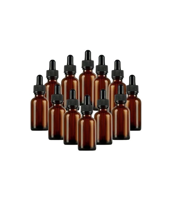 Bulk Empty Amber Glass Tincture Bottles 10ml