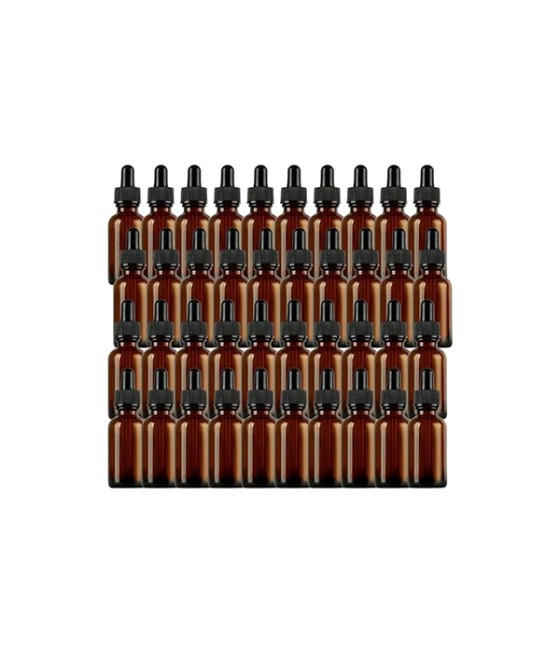 Bulk Empty Amber Glass Tincture Bottles 10ml
