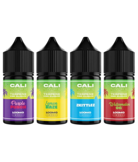 CALI VAPE 100mg Broad Spectrum CBD E-liquid 10ml (60PG/40VG)