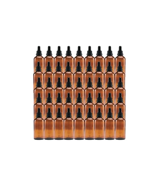 Bulk Empty Amber Glass Tincture Bottles 100ml