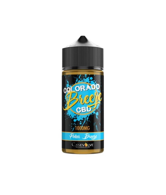 Colorado Breeze 1000mg CBD Vaping Liquid 100ml (50PG/50VG)