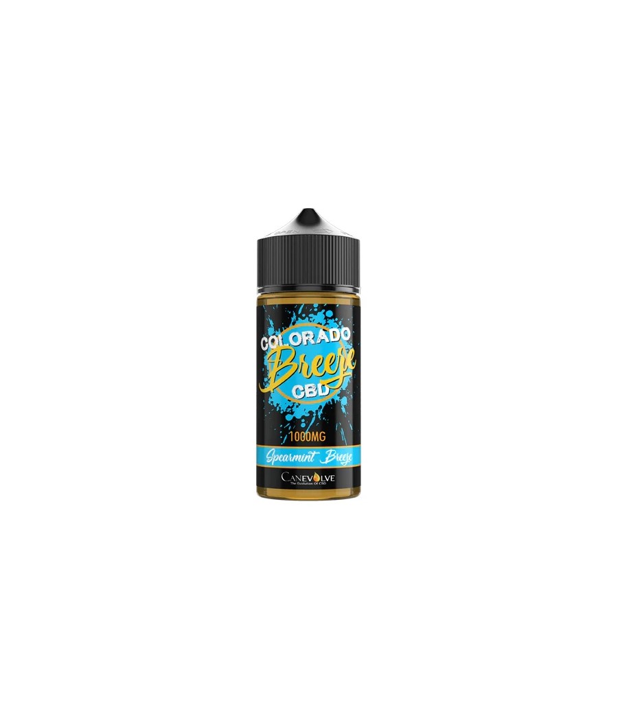 Colorado Breeze 1000mg CBD Vaping Liquid 100ml (50PG/50VG)