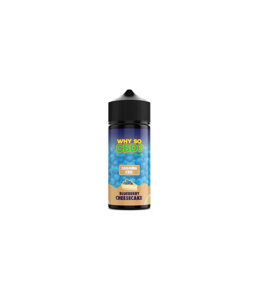 Why So CBD? 3000mg Full Spectrum CBD E-liquid 120ml