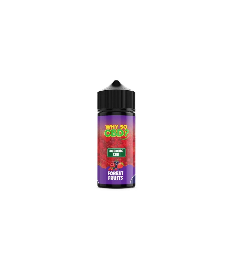 Why So CBD? 3000mg Full Spectrum CBD E-liquid 120ml