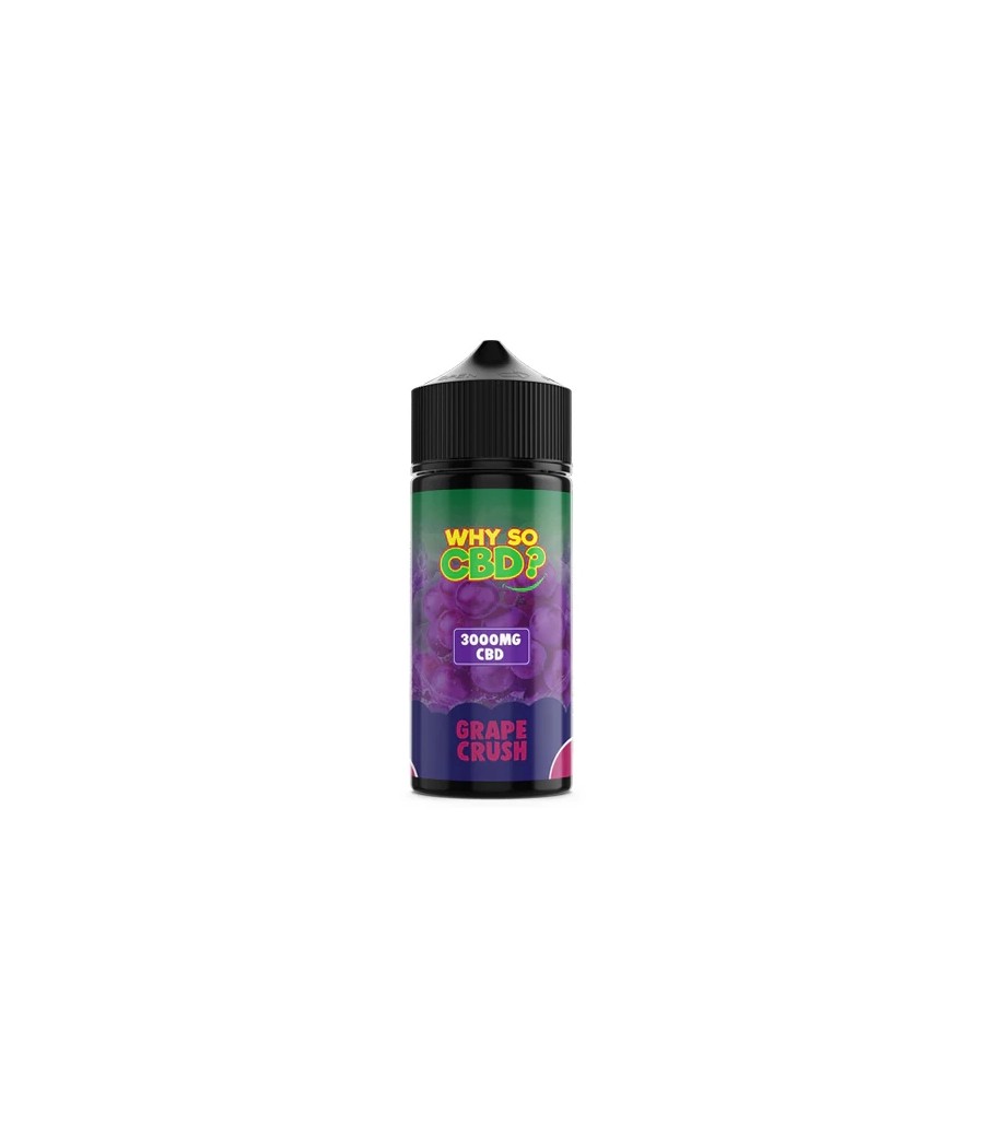 Why So CBD? 3000mg Full Spectrum CBD E-liquid 120ml