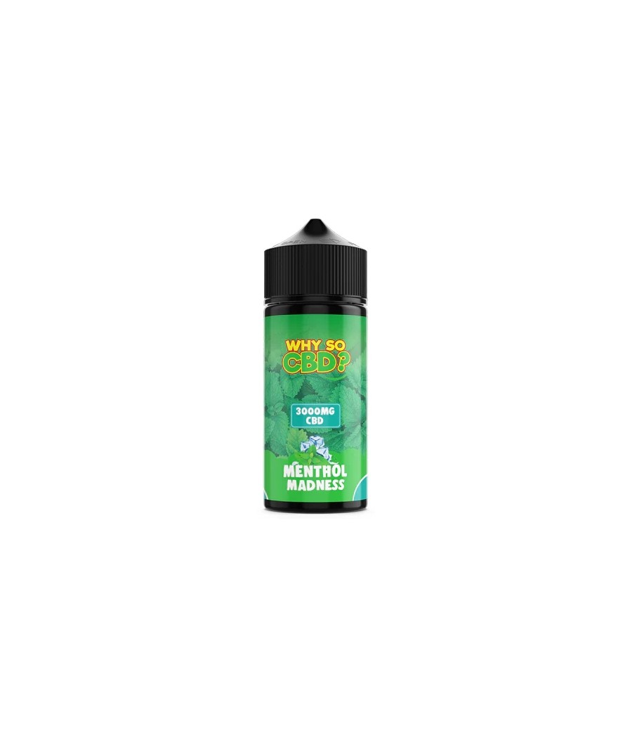 Why So CBD? 3000mg Full Spectrum CBD E-liquid 120ml