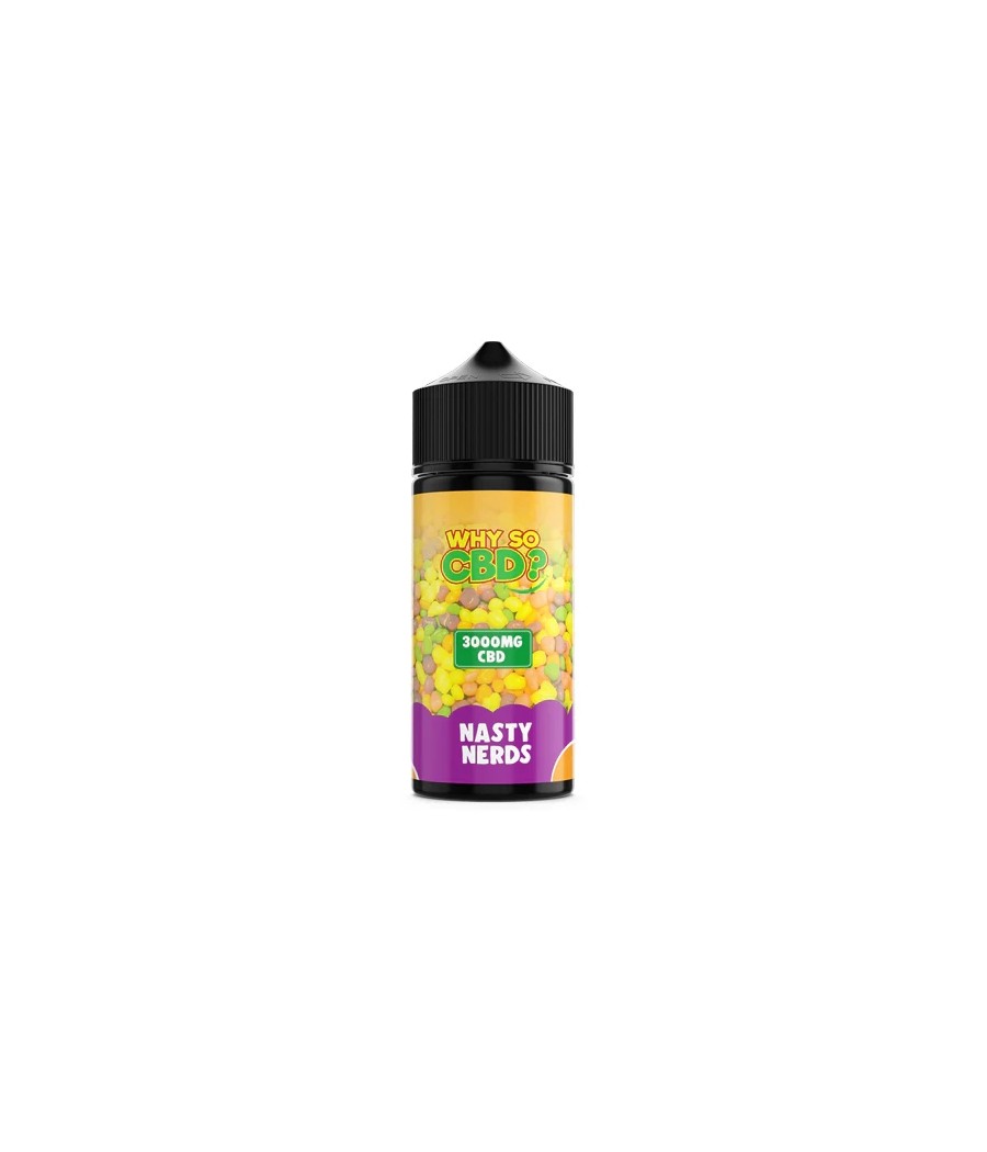 Why So CBD? 3000mg Full Spectrum CBD E-liquid 120ml