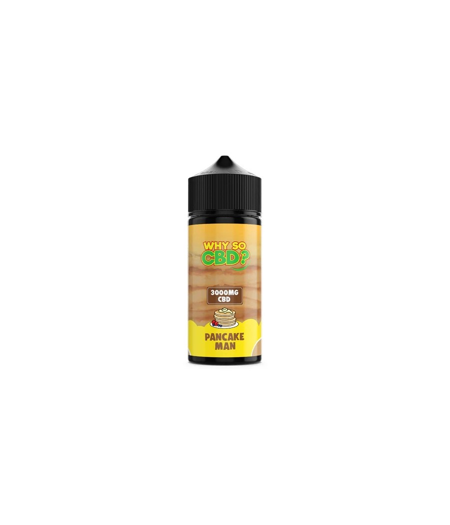 Why So CBD? 3000mg Full Spectrum CBD E-liquid 120ml