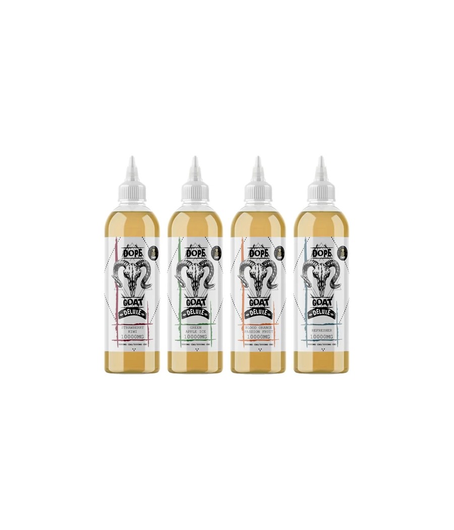 Dope Goat Deluxe 10,000 CBD + CBG E-liquid 250ml (70VG/30PG)