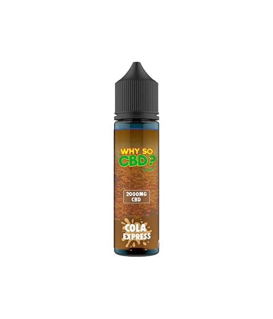 Why So CBD? 2000mg Full Spectrum CBD E-liquid 60ml