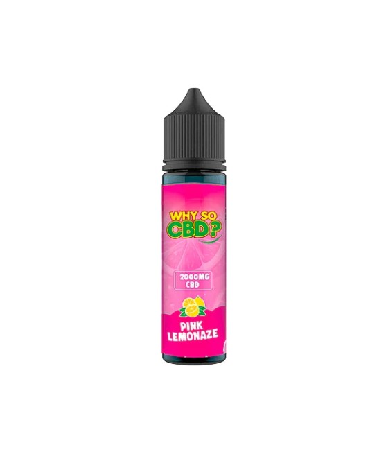 Why So CBD? 2000mg Full Spectrum CBD E-liquid 60ml