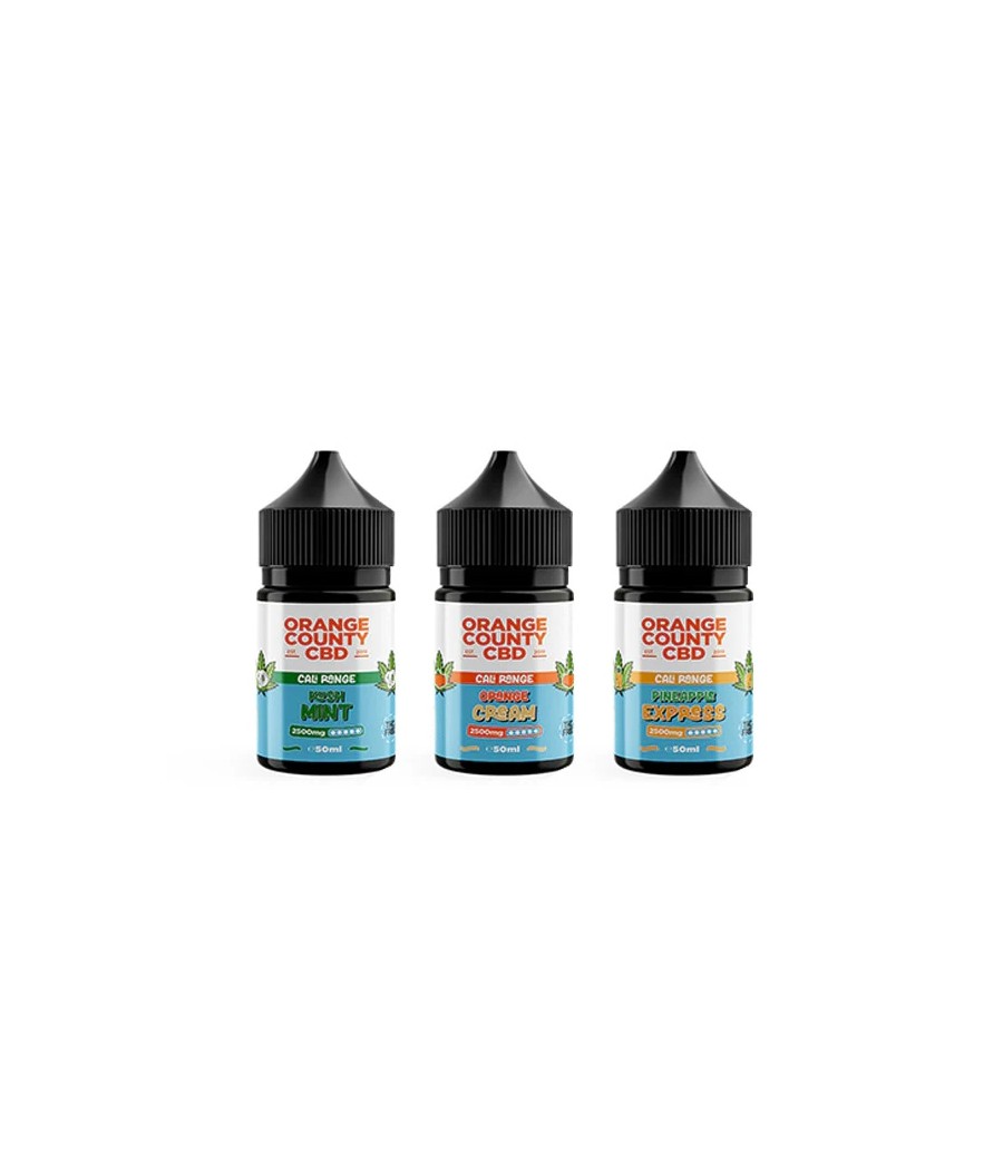 Orange County CBD Cali Range 1500mg CBD 50ml E-liquid (60VG/40PG)