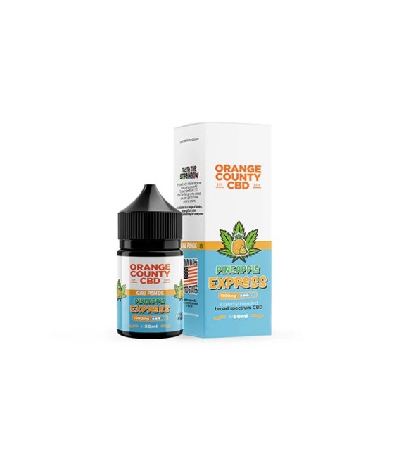 Orange County CBD Cali Range 1500mg CBD 50ml E-liquid (60VG/40PG)