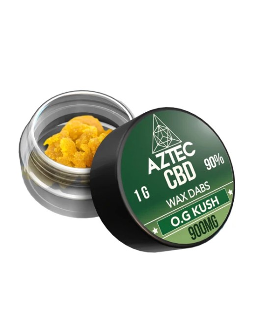 Aztec CBD 900mg CBD Wax/Crumble - 1g