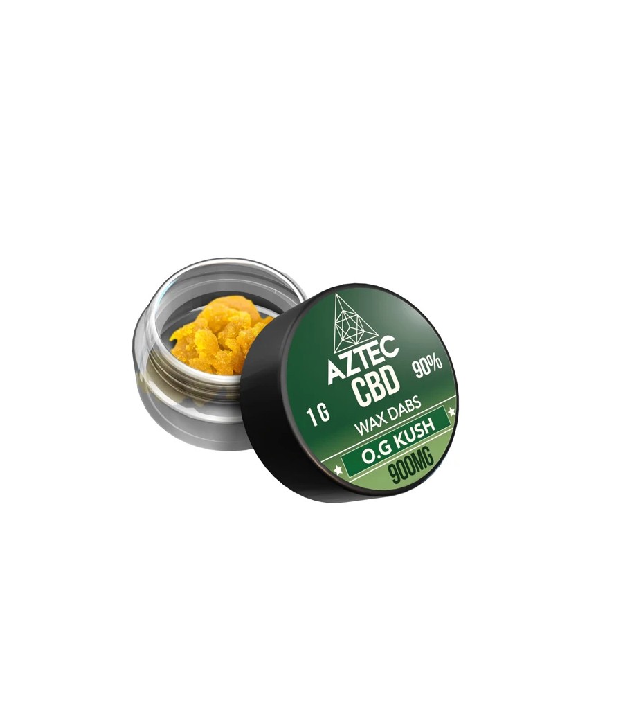 Aztec CBD 900mg CBD Wax/Crumble - 1g