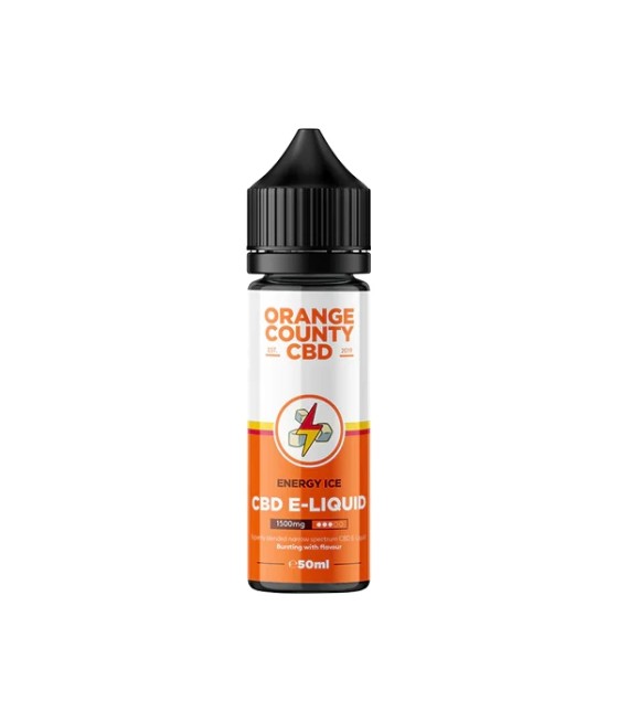 Orange County CBD 1500mg Broad Spectrum CBD E-liquid 50ml (60VG/40PG)