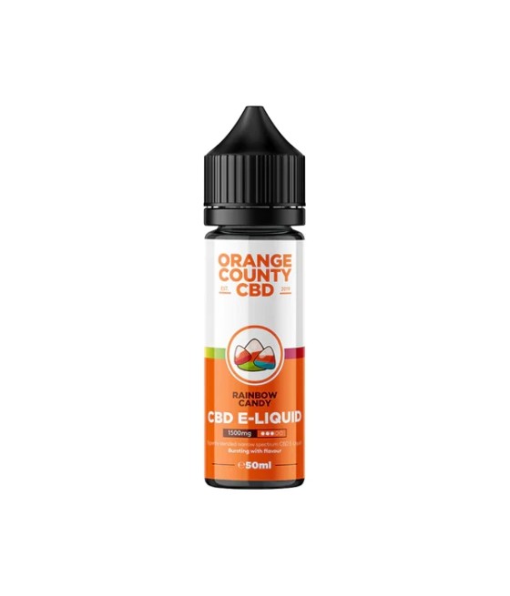 Orange County CBD 1500mg Broad Spectrum CBD E-liquid 50ml (60VG/40PG)