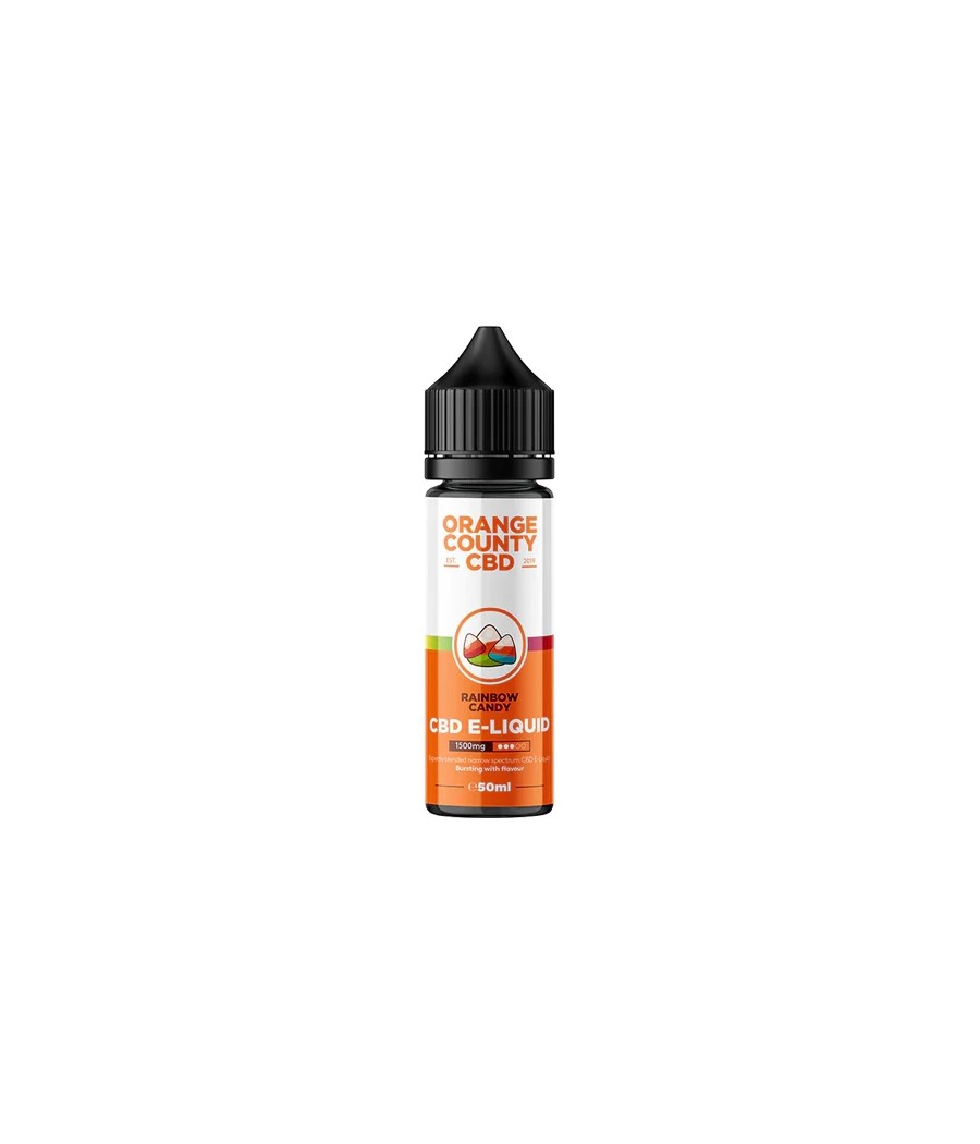 Orange County CBD 1500mg Broad Spectrum CBD E-liquid 50ml (60VG/40PG)