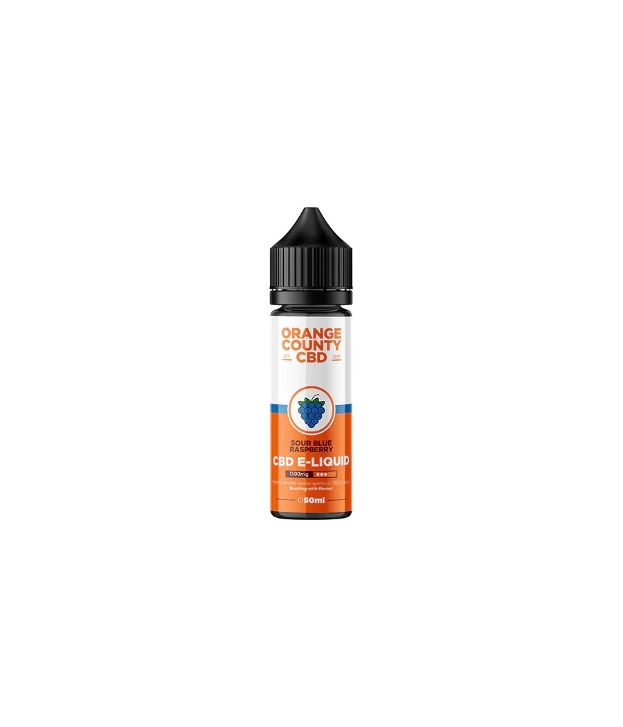 Orange County CBD 1500mg Broad Spectrum CBD E-liquid 50ml (60VG/40PG)