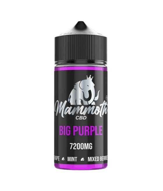 Mammoth CBD 7200mg CBD E-liquid 120ml (30VG/70PG)