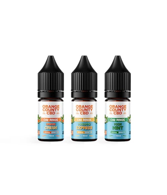 Orange County CBD Cali Range 300mg CBD 10ml E-liquid (60VG/40PG)