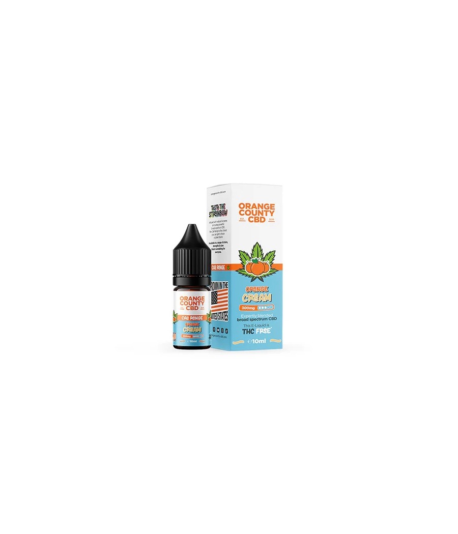 Orange County CBD Cali Range 300mg CBD 10ml E-liquid (60VG/40PG)