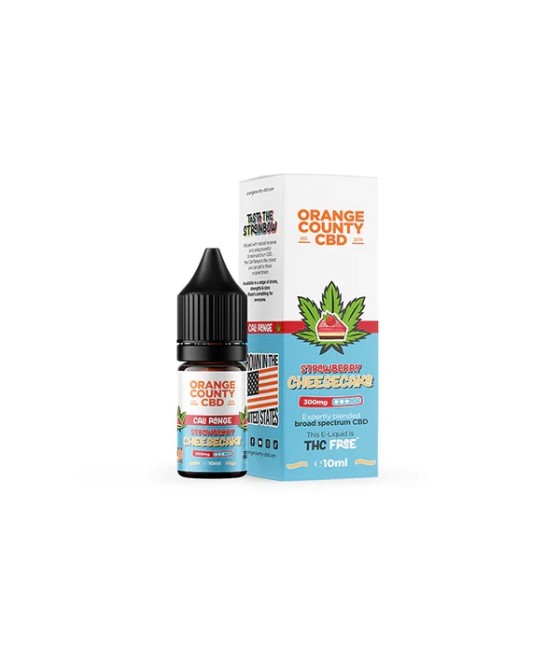 Orange County CBD Cali Range 300mg CBD 10ml E-liquid (60VG/40PG)