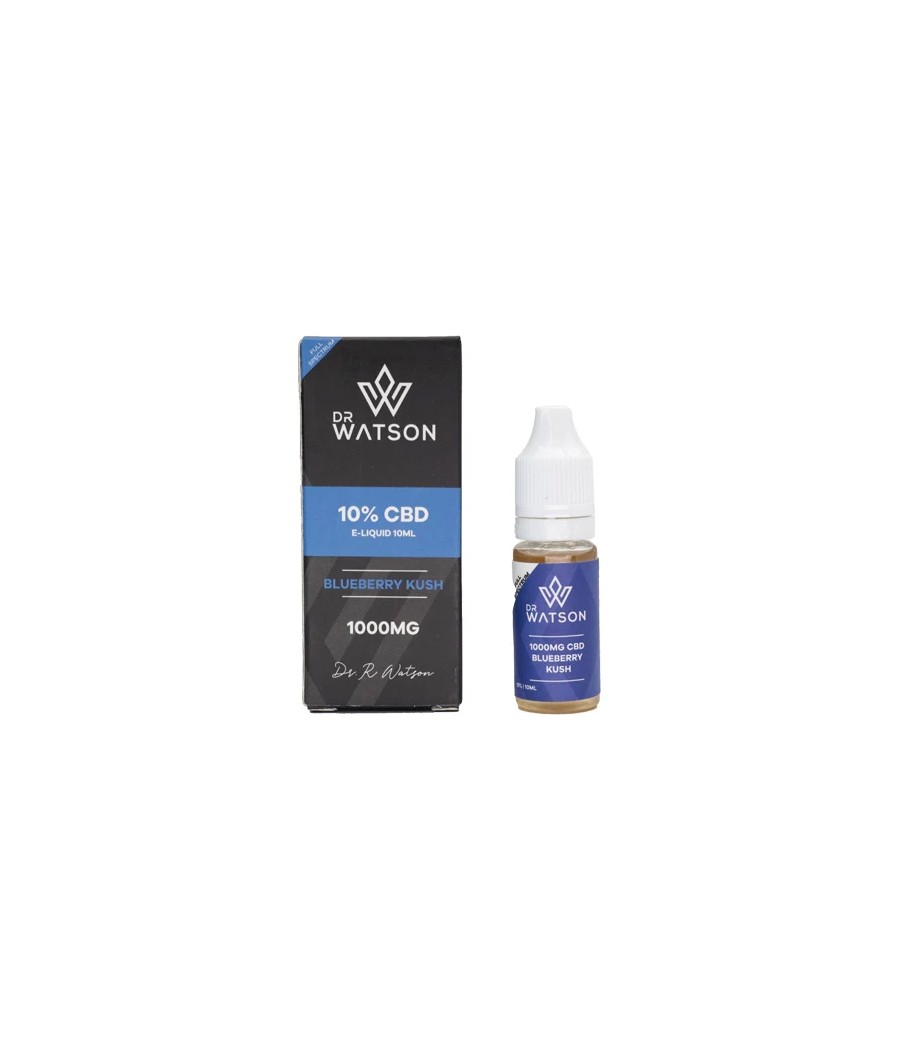 Dr Watson 1000mg Full Spectrum CBD E-liquid 10ml (BUY 1 GET 1 FREE)