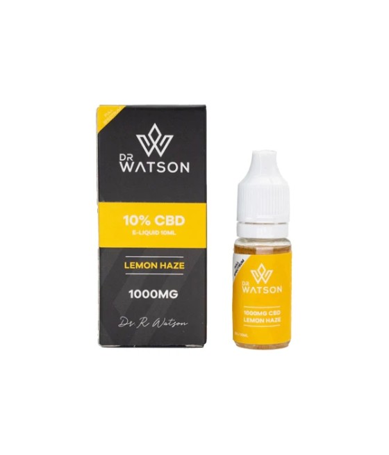 Dr Watson 1000mg Full Spectrum CBD E-liquid 10ml (BUY 1 GET 1 FREE)