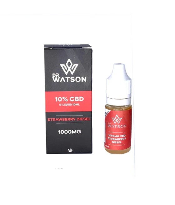 Dr Watson 1000mg Full Spectrum CBD E-liquid 10ml (BUY 1 GET 1 FREE)