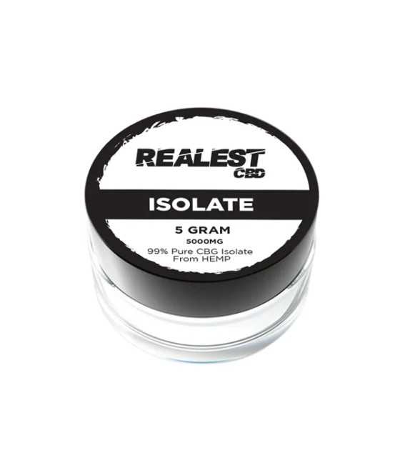 Realest CBD 5000mg CBG Isolate (BUY 1 GET 1 FREE)