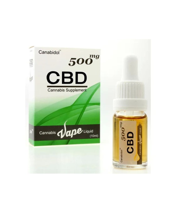 CBD by British Cannabis 500mg CBD Vape E-liquid 10ml