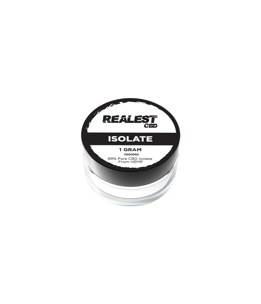 Realest CBD 1000mg CBD Isolate (BUY 1 GET 1 FREE)