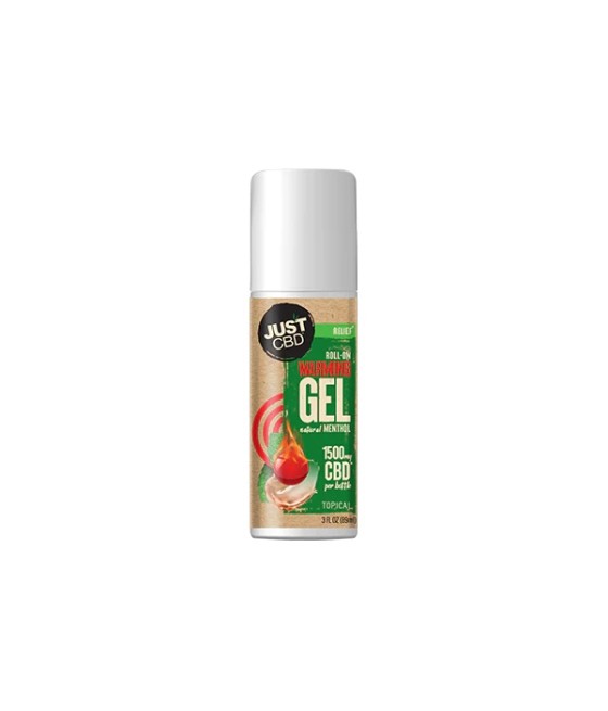Just CBD 1500mg Roll-On Heat Cream - 89ml