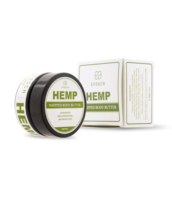 Endoca 450mg CBD Hemp Whipped Body Butter - 30ml