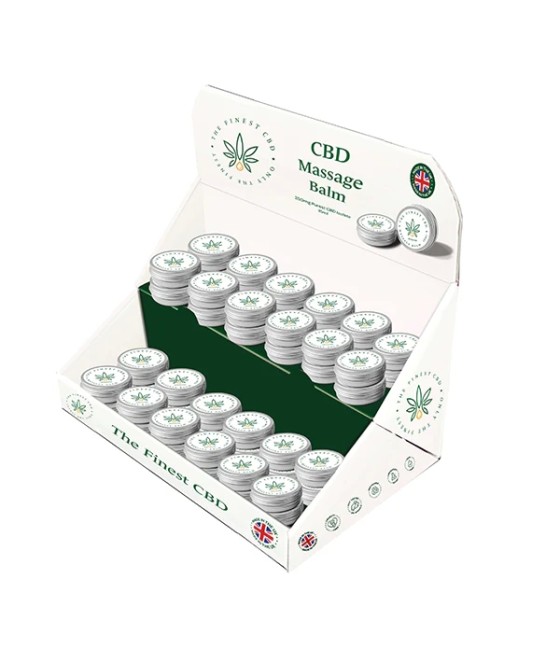 The Finest Balm CBD Massage Balm CDU Bundle x48 Units