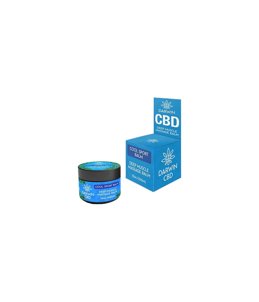 Darwin CBD 500mg Cool Sport Balm - 10ml