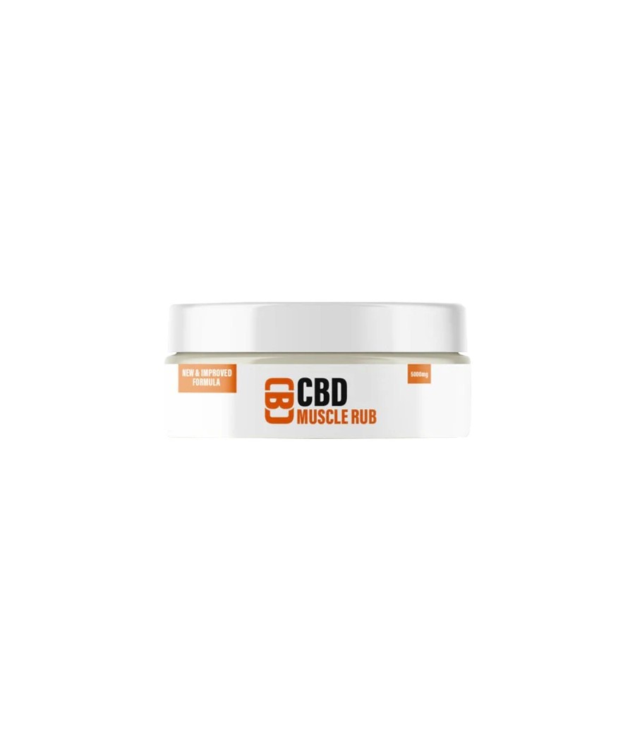 CBD Asylum 2000mg CBD 100ml Muscle Rub Balm (BUY 1 GET 2 FREE)