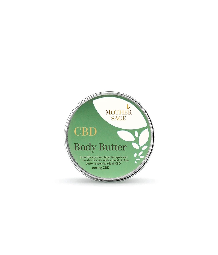 MotherSage 100mg CBD Body Butter - 100ml